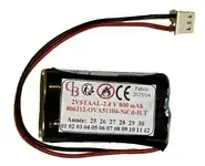 OVA51104 2.4V 800 mAh NiCd +3pts