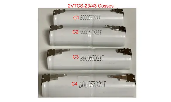 2VTC-S 2.4V 1600 mAh NiCd HT