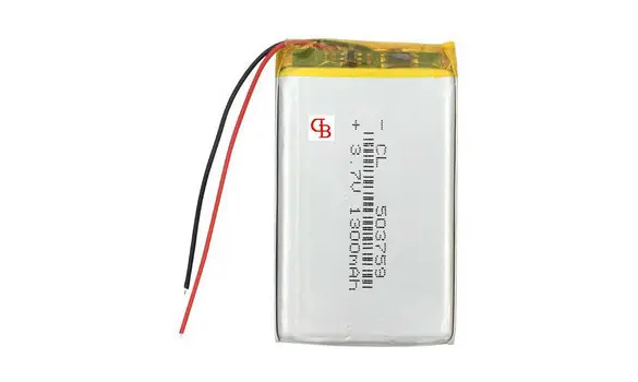 503759 Lipo 3.7V 1300mAh S/PHRA-B