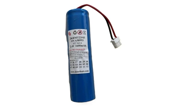 OVA58993 2.4V 1600 mAh NiCd HT + 3points