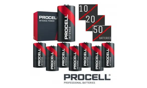 LR20 Carton Duracell Intense 120pcs