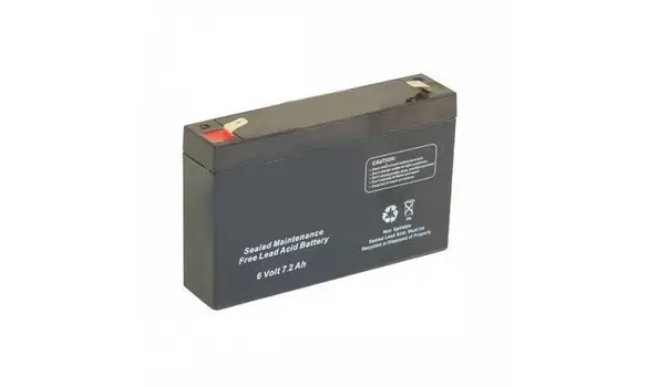 6 Volts 7.2 Ah Feber PEG 3DFM7