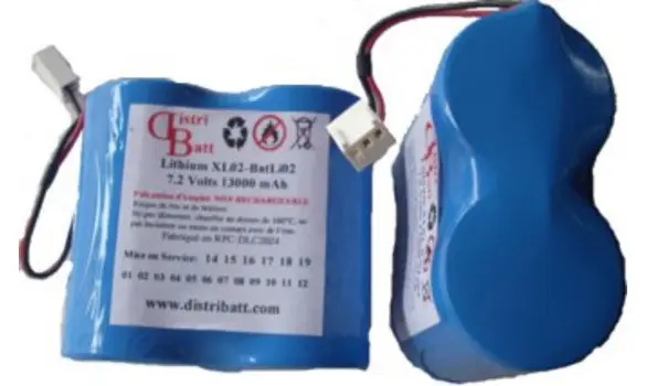 BAT02 - Batli02 Compatible Hager Daitem