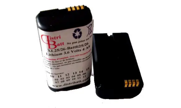 BatLi25- Batli26 -RXU33X Daitem Hager