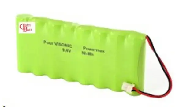 Visonic 0-9912-G 9.6 Volts 2000 mAh