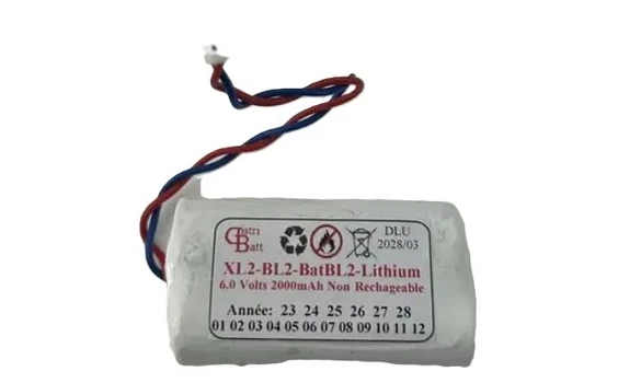 BL2 - BATBL2 6 Volts 2 Ah LiMnO2