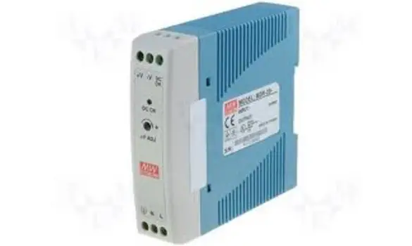 DR20-12 12 Volts 1.5 A Meanwell