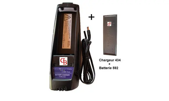 Scanreco 434DC + 1Batterie 590 Original