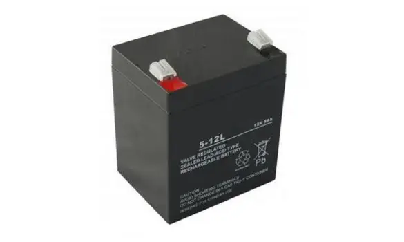 12 Volts 5.0 Ah battery