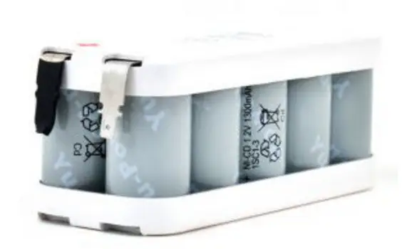 10VRE-CS 12V 1600 mAh NiCd