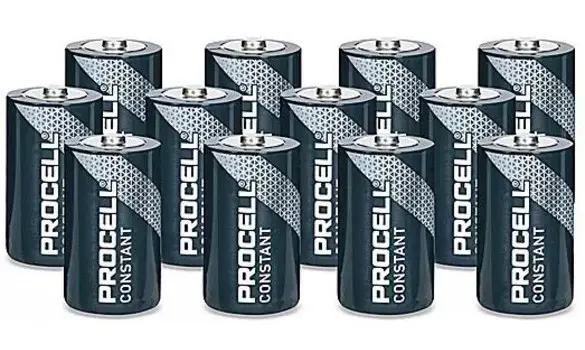 LR20 Duracell Constant Cardboard 100pcs