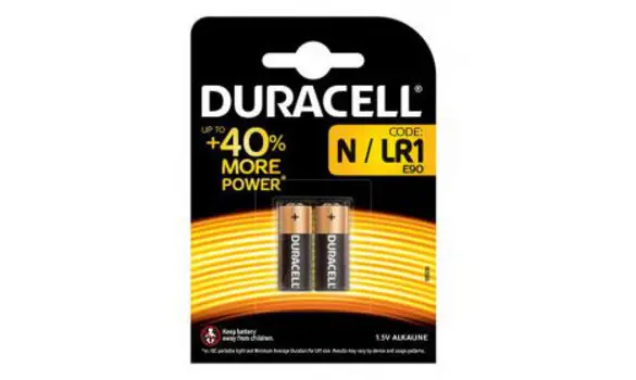 LR1 Duracell 1.5V 825mAh x2 pc