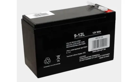 Battery 12 Volts 9.0/9.2 Ah