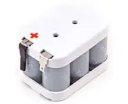 6VRE-CS 7.2V 1300 mAh NiCd