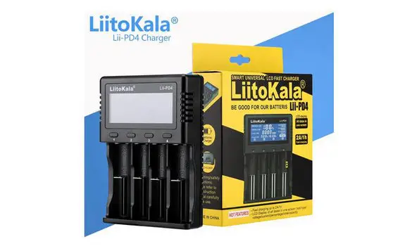 Chargeur NiMh Lithium 4 cannaux