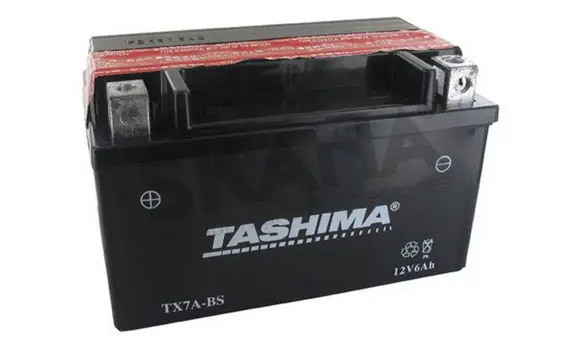 YTX7A-BS 12V 6Ah +Gauche