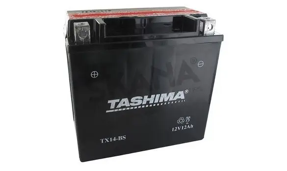 YTX14-BS 12V 12Ah + Gauche