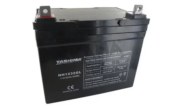 NH1232L 12V 32Ah + Left