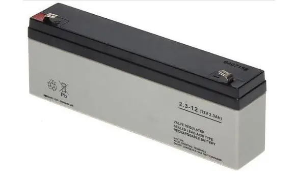 12 Volts 2.2/2.3 Ah AGM