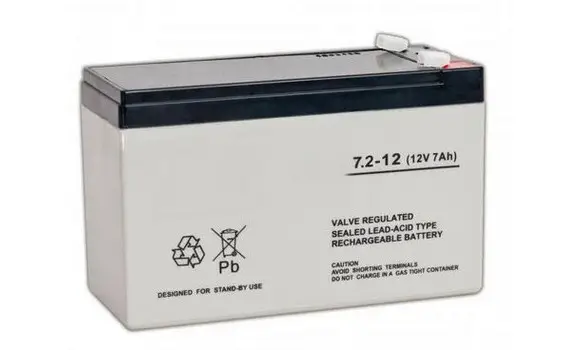 12 Volts 7.0/7.2/ Ah FR/V0