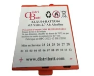 RXU04 4.5Volts 2.7Ah Alkaline