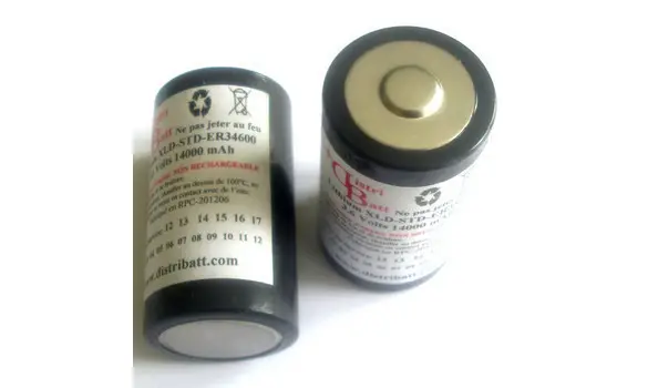 ER34615M-T1 3.6V 13/14 Ah