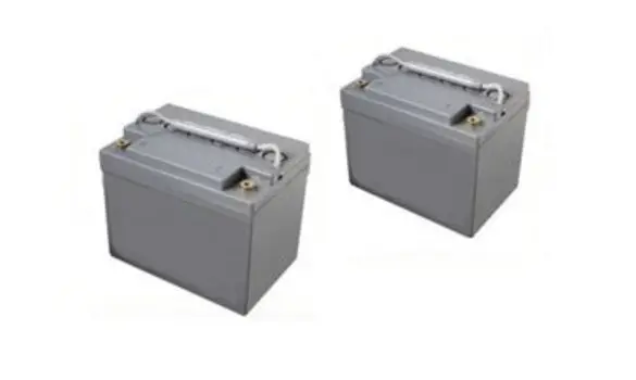 EV12/33 12 Volts 33/36 Ah GEL Pack 2pcs