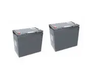 EV12/55 12 Volts 55/60 Ah GEL Pack 2pcs