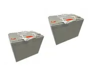 EV12/80 12 Volts 80/85 Ah GEL Pack 2pcs