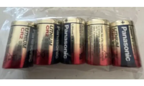 Visonic CR2 3.0 Volts 800/900 mAh 5 pcs