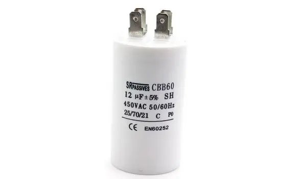 12uF 450V Capacitor Faston