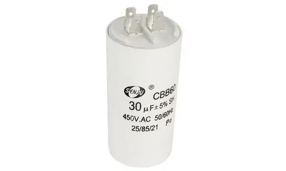 30uF 450V Capacitor spade