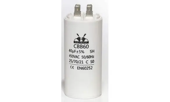 40uF 450V Capacitor spade