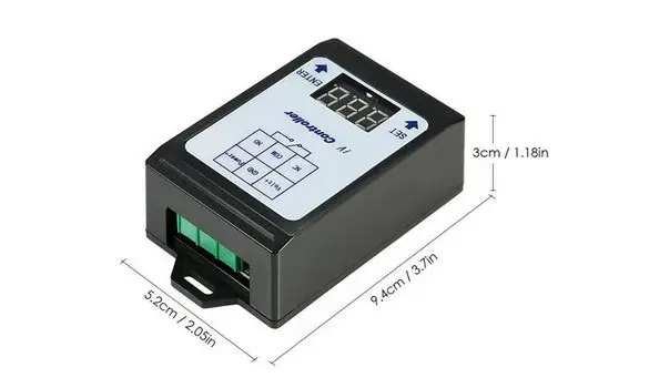 Battery monitoring with relay