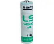 LS14500S Saft 3.6V 2600 mAh