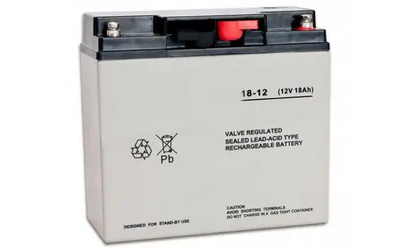 12 Volts 17/18/19 Ah FR/V0