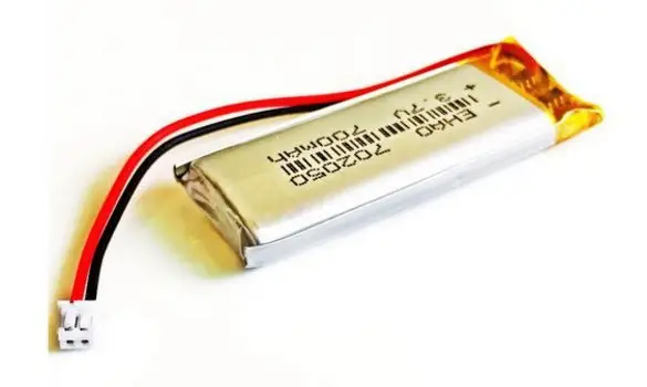 702050 Lipo 3.7V 700mAh JST 1.25 2 pins