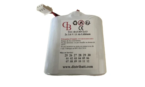 C126BATT36V2X13 2 x 3.6V 13Ah Li-SOCl2