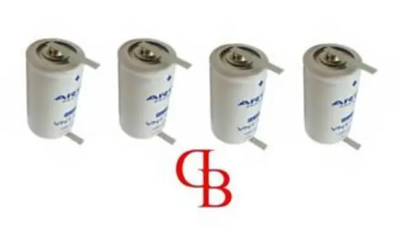 4 Accus VTD 957991 LEG061016 4.8V 4.0Ah