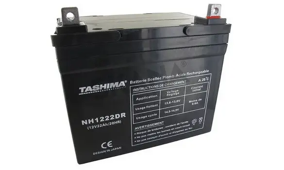 NH1222R 12V 22Ah + Right