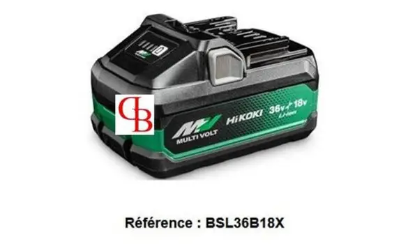 BSL36B18X 36V 4,0Ah / 18V 8,0Ah MULTIVO