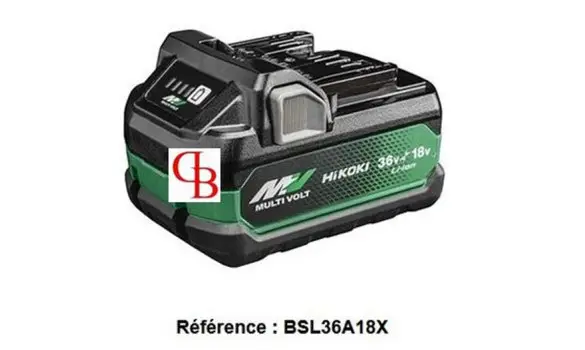 BSL36A18X 36V 2,5Ah/18V 5,0Ah MULTIVOL