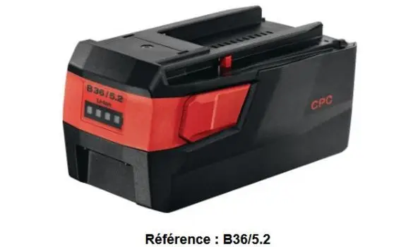 B36/5.2 Hilti of origin