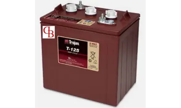 6 Batteries T125 6V 240ah C20h TROJAN