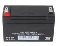 4.0 Volts 3.0/3.5 Ah FR/V0 Plomb