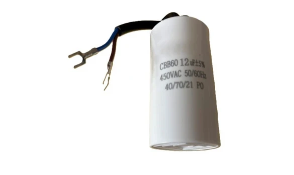 12uF 450V Capacitor Fil + Faston
