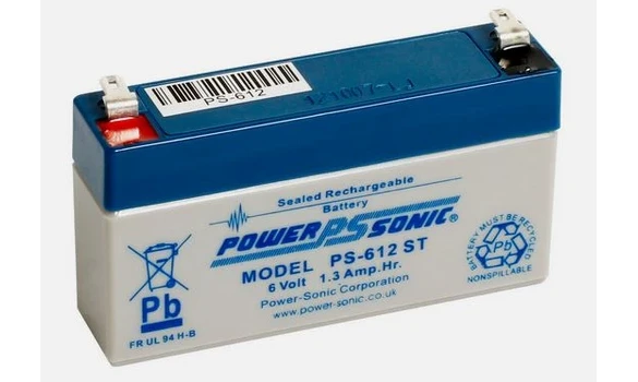 PS-612ST 6 Volts 1.2/1.3 Ah