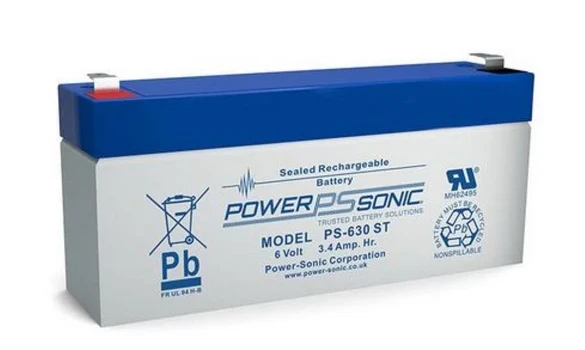 PS-630ST 6 Volts 3.2 Ah PowerSonic