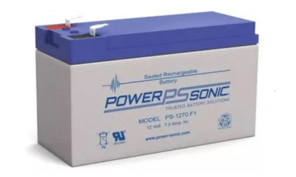 PS-1270F1 12 Volts 7.2 Ah PowerSonic