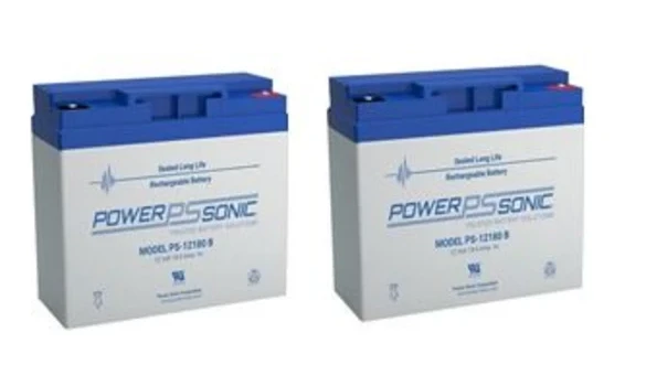 PS-12180B-FR 12Volts 18 Ah FR 2 Pcs